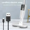 Floor Mop With Sprayer For Cleaning Handheld Wireless Rotary Electric Mop Floor Cleaning Chargeable Home Appliance 240118