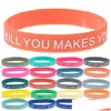 Suporte de pulso pulseira motivacional pulseiras adolescentes diy uni citação pulseiras colorido inspirador gota entrega esportes ao ar livre atleta otx9d