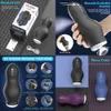 Manlig sexleksak Masturbators Male Masturbation Device Electric Aircraft Cup Vibration and Sucking of the Glans Training Penis Massager Sexuella produkter