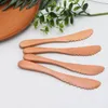 Knives Jaswehome Wooden Butter Knife Cheese Slicer Grater Kitchen Cutlery Dessert Jam Tableware Tool