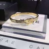 Bracelet en or 18 carats en argent 925, bracelet de luxe pour fille, amour, cercle de diamants, marque classique, bijoux, boîte cadeau pour couple, accessoires de mode pour la famille