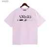 T-shirts pour hommes Homme Amari Amirl Amirlies Am Amis Imiri Amiiri 22ss Chemise Designer pour hommes Chemises T-shirt de mode avec des lettres Casual Summer Short Sleeve tAVG3