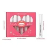 Lipgloss Lipstick Set 6-delig Transparant Hydraterend en niet-blijvend Cup Mild Irriterend Matte Kit Drop Delivery Gezondheid Schoonheid Make-up Ottsf