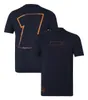 2024 F1 F1 Fan Fans T-shirt Formula 1 Maglietta da uomo Sport T-shirt traspiranti marca di moda all'aperto Maglie a maniche corte
