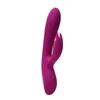 Hip vibrator female jade rabbit USB charging frequency conversion massage stick adult fun sex toys products 231129