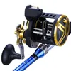 Sougayilang Mulinelli da pesca in acqua salata Cast Drum Wheel Traina Casting Reel Boat Ocean Mulinello da pesca Rotondo Baitcasting Reel Pesca 240131