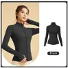 LL New Yoga Jacket Clothing Outfits Women Brushed Full Zip Hoodie Sportswear Hooded Workout Track Running Coat with Pockets Outdoor Fleeces Thumb Holes