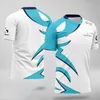 Novo jogo de moda esports masculino camiseta aliança cs go uniforme topo 2024 t1 g2 casual super grande papel jogando roupas falsas 240215