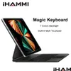 Tablet-PC-Hüllen Taschen Magic Keyboard für iPad Pro 11 10,9 12,9 Zoll Air 4 5 mit Smart Toucad 7 Farben Hintergrundbeleuchtung Leder ER Case Drop Ottes