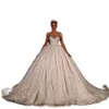 Stunningbride 2024 branco lindo querida vestidos de casamento vestido de baile sexy miçangas cristal vestido de noiva sem mangas vestidos feitos sob encomenda