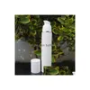 Bottiglie di imballaggio all'ingrosso portatile 15 ml 30 ml 50 ml bottiglia di pompa airless bianca di alta qualità - crema cosmetica per la cura della pelle ricaricabile da viaggio Dhmqm