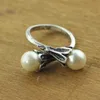 En Song of Ice and Fire Daenerys Targaryen Flower Pearl Ring Fashion Woman Girl Jewel Fan Gift 240129