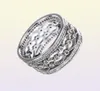 100% 925 Sterling Silver Classic Band Ring with Zirconia Fit Jewelry Engagement Wedding Lovers Fashion Ring1595349