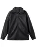 Mauroicardi Spring Autumn Cool Luxury Short Black Soft Light Pu Leather Jacket Men Zipper Casual Mens Jackets and Coats Fashion 240125