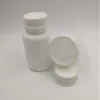 Kostenloser Versand 50 Stück 100 ml 100 cc HDPE Weiße medizinische Pillenflasche aus Kunststoff, leere nachfüllbare Kapselflasche mit manipulationssicherer Kappe Rhmic Pembu