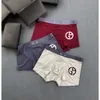 Designer EA7S Mens Classic Underwear Solid Color Boxer Pants Cotton Bortable Bekväma underbyxor Tre del med ruta 0210