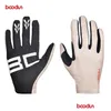 Cycling Gloves Half Finger Road Mountain Bike Mtb Women Men Summer Autumn Outdoor Sport Guantes Ciclismo Drop Delivery Sports Outdoors Otg1I