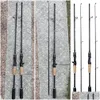 Boat Fishing Rods Carbon Rod 1.8M 1.65M Ml Fast Spinning Casting 2 Sections Lure Trout Bass 8-25G 240122 Drop Delivery Sports Outdoors Otmbj