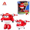 Super Wings 5 pollici Trasformazione Jett Dizzy Donnie Deformazione Robot aereo Action Figures Trasformazione Animazione Giocattoli per bambini 240130