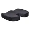 Assento de espuma de memória para alívio de dor nas costas, travesseiro para cadeira de rodas de carro de escritório, suporte antiderrapante