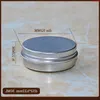 100pcs/lot 30g Aluminum Cosmetic Jar Screw Lid 30ml Eyes Lip Balm Mask Tin Ointment Hand Cream Box Refillable bottles Candle Cangoods Vmswf