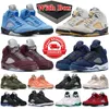 With box 5s jumpman 5 basketball shoes men UNC University Blue Dawn Dusk Georgetown Burgundy Olive Aqua Lucky Green Racer Blue mens trainers outdoor sports sneakers