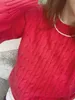 レディースセーター刺繍フリースシャツウールセーターシックハイネックウォームプルオーバースリムニットニットジャンパーゆるいトップレームズ服の服