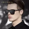 VEITHDIA lunettes de soleil mode polarisée UV400 lentille marque sport hommes femmes Vintage lunettes de soleil en plein air lunettes pour homme/femme 6108 240127