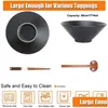 Bowls Retail Ceramic Ramen Bowl Set Japanese With Chopsticks and Spoon Udon Noodle 2 Set Drop Delivery Home Garden Kitchen Dining Bar Otqan