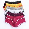 Onderbroeken Boxers Sexy Slipje Ondergoed Katoenen Slips Ademend Korte MODE Voor Gay Shorts Print Boxer Man Slip