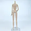 High Quality Kids Toy 1/6 11 Jointed DIY Movable Nude Naked Doll Body For 11.5 Dollhouse DIY Body Doll Accessories Gifts 240202