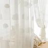 Curtain Cartoon White 3D Cloud for Kids Baby Bedroom Sheer Drape Kindergarten Window Treaty Study Custom #e