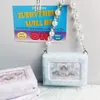 Mini portatile Kawaii Po Album Kpop Pocard Holder Idol Picture Collect Book Cute Pearl Chain Pos Cartoline Coupon 240202