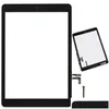 Écrans de tablette PC Nouveau pour iPad Air 1 5 Touch Sn Numériseur et bouton d'accueil Panneau d'affichage en verre avant Remplacement A1474 A1475 A1476 Drop Otvdo