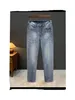 jeans tendência O produto tem uma ligeira diferença de cor em iluminação diferente, a cor real prevalece em jeans novos