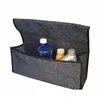 Organizator samochodu torba do przechowywania Składana Filc Boot Box Travel Lage Tools Stylizacja Gray8800325 Dostawa dostawa samochodowa motocykl OT7TR