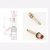 Kitchen Faucets Brass Faucet Part With Water Valve Copper 1022S Home Hardware Room Quick Open At Good Price 102mm 2PCs