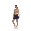 Lu Yoga Shorts Align Suit Dress Skirts Tennisクイック乾燥安全パンツファッショナブルなミニスポーツスカート