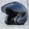 Casques de moto SZ-4 Matte Gris Demi-Casque Racing Ece Appd Casco Casque Saison d'été Femmes et hommes Drop Livraison Automobiles Moto Ot6AB