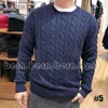 3Styles Fashion Round Neck Pullover Sweatshirts Long Sleeve Warm Hoodies Men's Sweater with Embroidered Logo for Men or Women