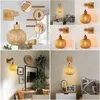 Wall Lamps Antique Bathroom Lighting Mirror For Bedroom Room Lights Dorm Decor Cute Lamp Applique Mural Design Drop Delivery Dhsuo