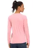 Lu Yoga wyrównuje UPF50+ męskie polo UV Kobieta szybka sucha koszulka sportowa koszulka Sun Beach Słońce Ostrocie Słońce Kobiety T-shirt sport