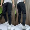 Mens High Stretch Multi-pocket Skinny Cargo Pants Multi-pocket Sweatpants Solid Color Casual Work Outdoor Joggers Trousers 240126