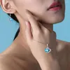 Ensemble collier et boucles d'oreilles romantiques pour la saint-valentin, bijoux pour femmes en forme de cœur, Faux cristal, cadeau pour femme et maman