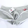 Cuecas masculinas boxers sexy calcinha cuecas de algodão respirável breve moda para shorts gays impressão boxer homem deslizamento