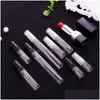 Packing Bottles Wholesale 5Pcs/Pack 2Ml L 5Ml 10Ml Clear Mini Per Glass Bottle Empty Cosmetics Sample Test Tube Thin Vials Amber Dro Dh4Lv