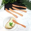 Knives Jaswehome Wooden Butter Knife Cheese Slicer Grater Kitchen Cutlery Dessert Jam Tableware Tool