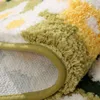 Tapijten Moss Driedimensionaal Pluche Vloerkleed Creatieve Daisy Nachtkastje Slaapkamer Decoratieve Vloermatten Antislip Absorberende Badmat