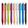 Plastic Triangle Ballpoint Pen Simple Rotating Pens Advertising Promotion Gift