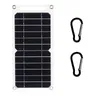 20 W Panel Solar USB 5V Solar Cell Outdoor Hike System ładowarki Zestaw Solar Panelu Słoneczny Zestaw do telefonu komórkowego Zegarek banku zasilający 240124